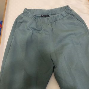 Greenish/Blueish Zara Sweatpants